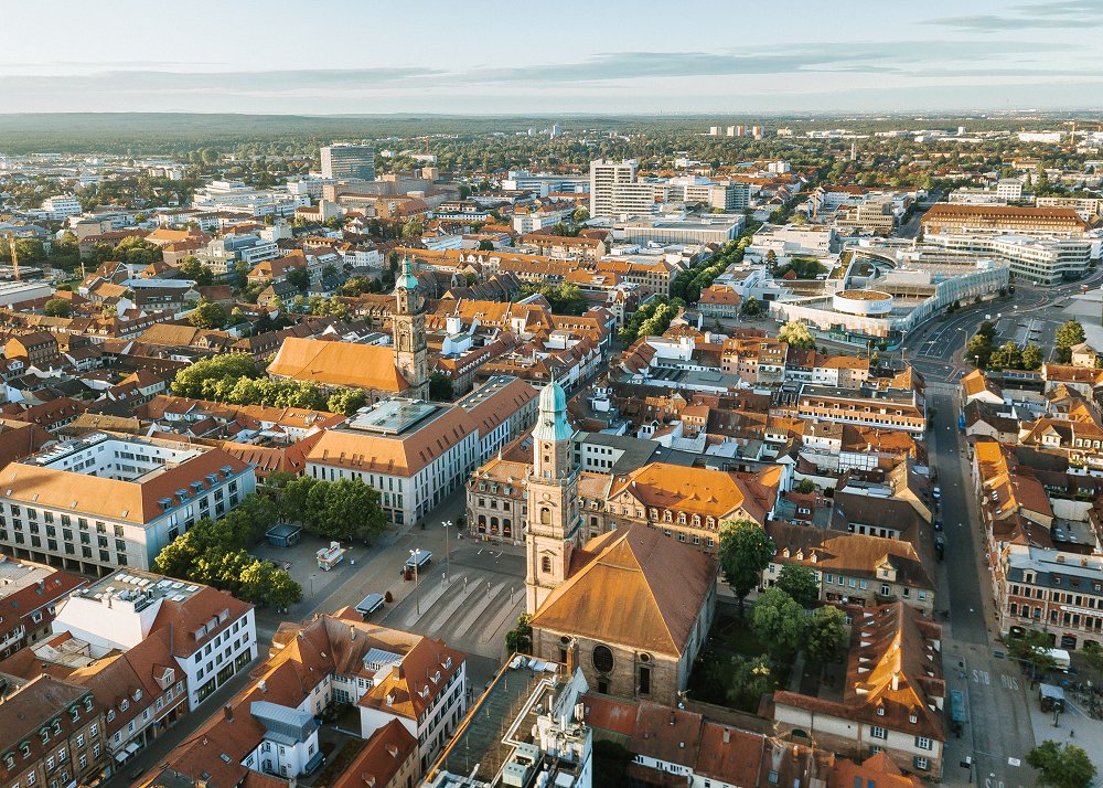 Luftbild Erlangen